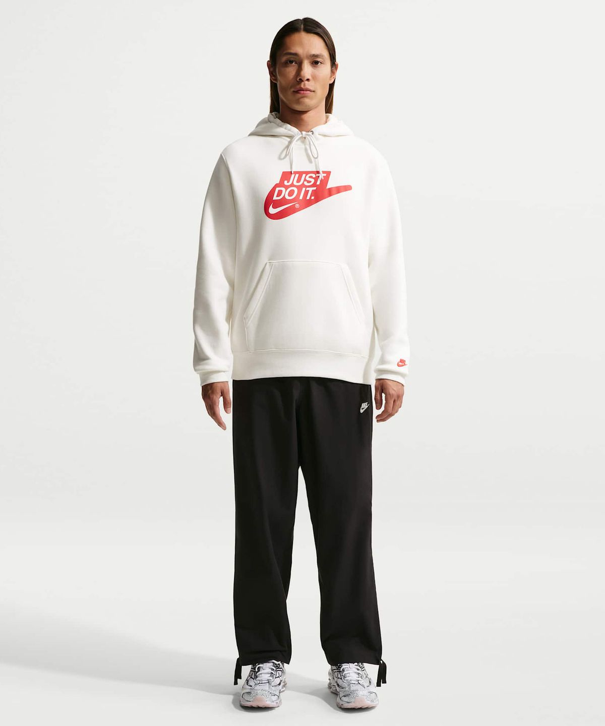 나이키(NIKE) 스포츠웨어 클럽 팬츠 M - 블랙:화이트 / IF0735-010