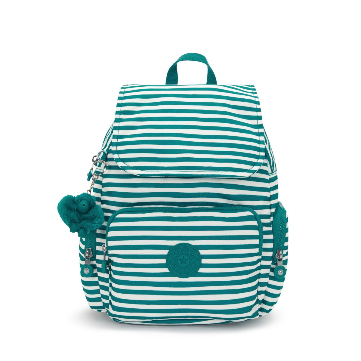 키플링(KIPLING) 백팩 시티 집 S Parasol Stripes