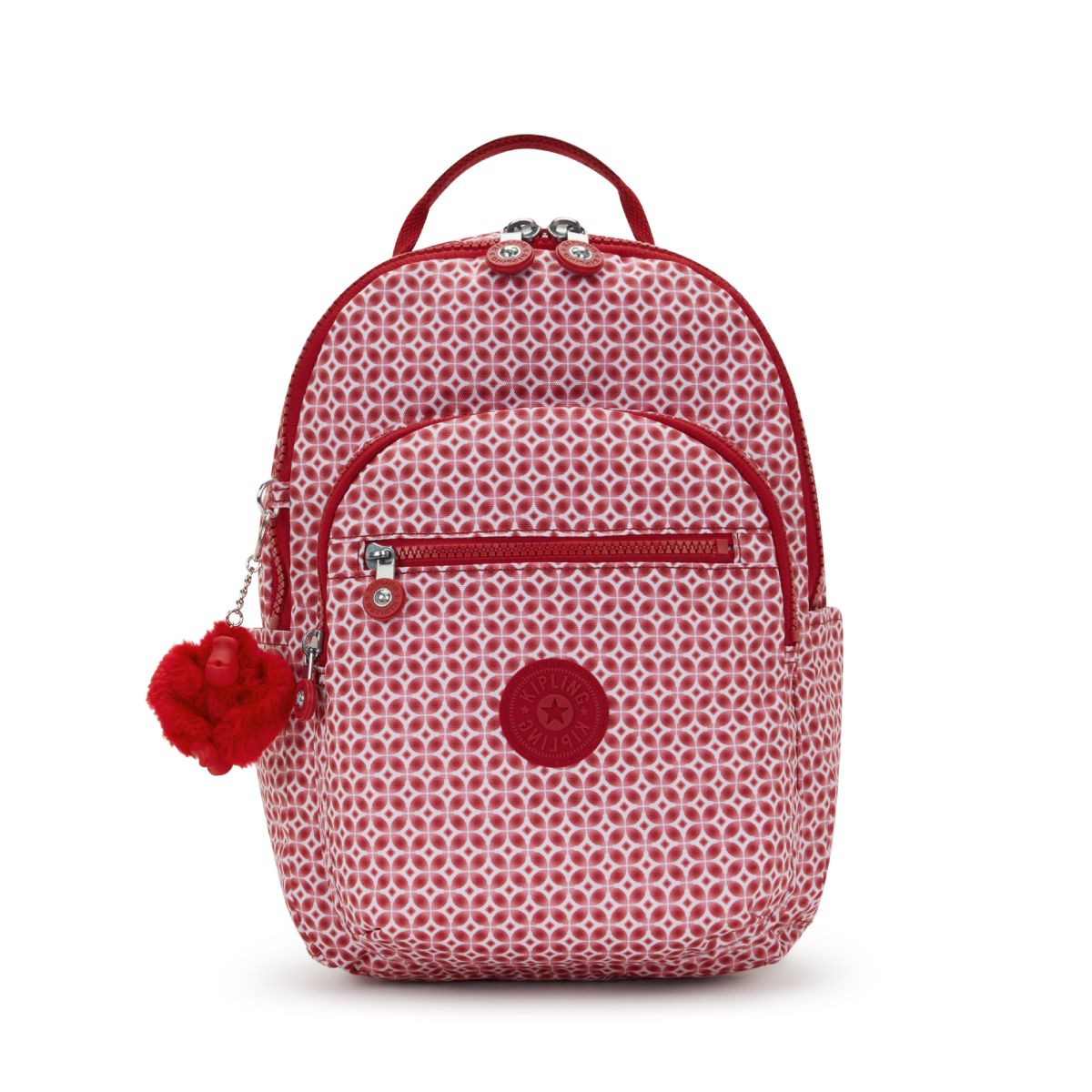 키플링(KIPLING) 백팩 서울 S Ruby Tile Prt