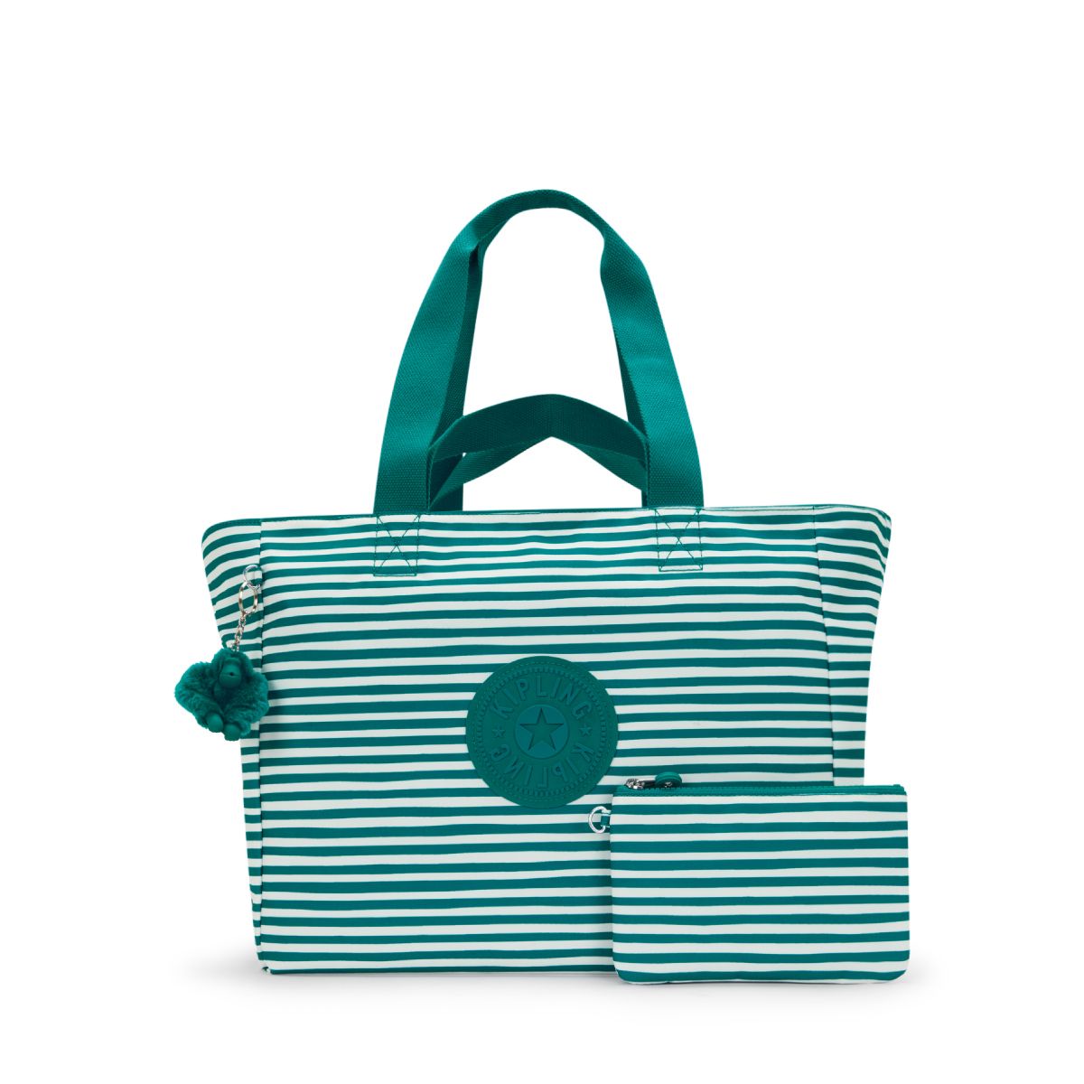 키플링(KIPLING) 토트백 나오미 Parasol Stripes