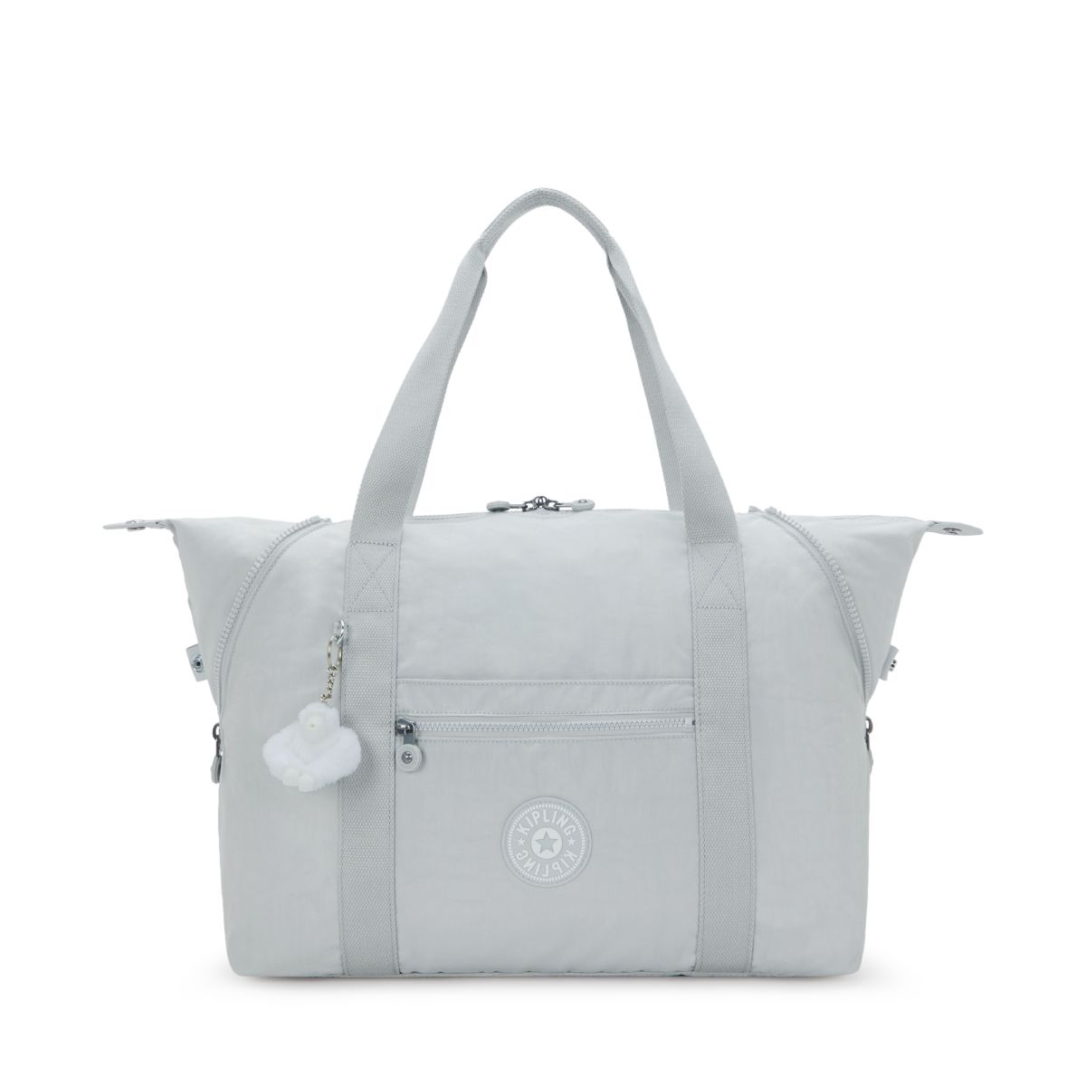 키플링(KIPLING) 보스턴백 아트 M Easy Grey