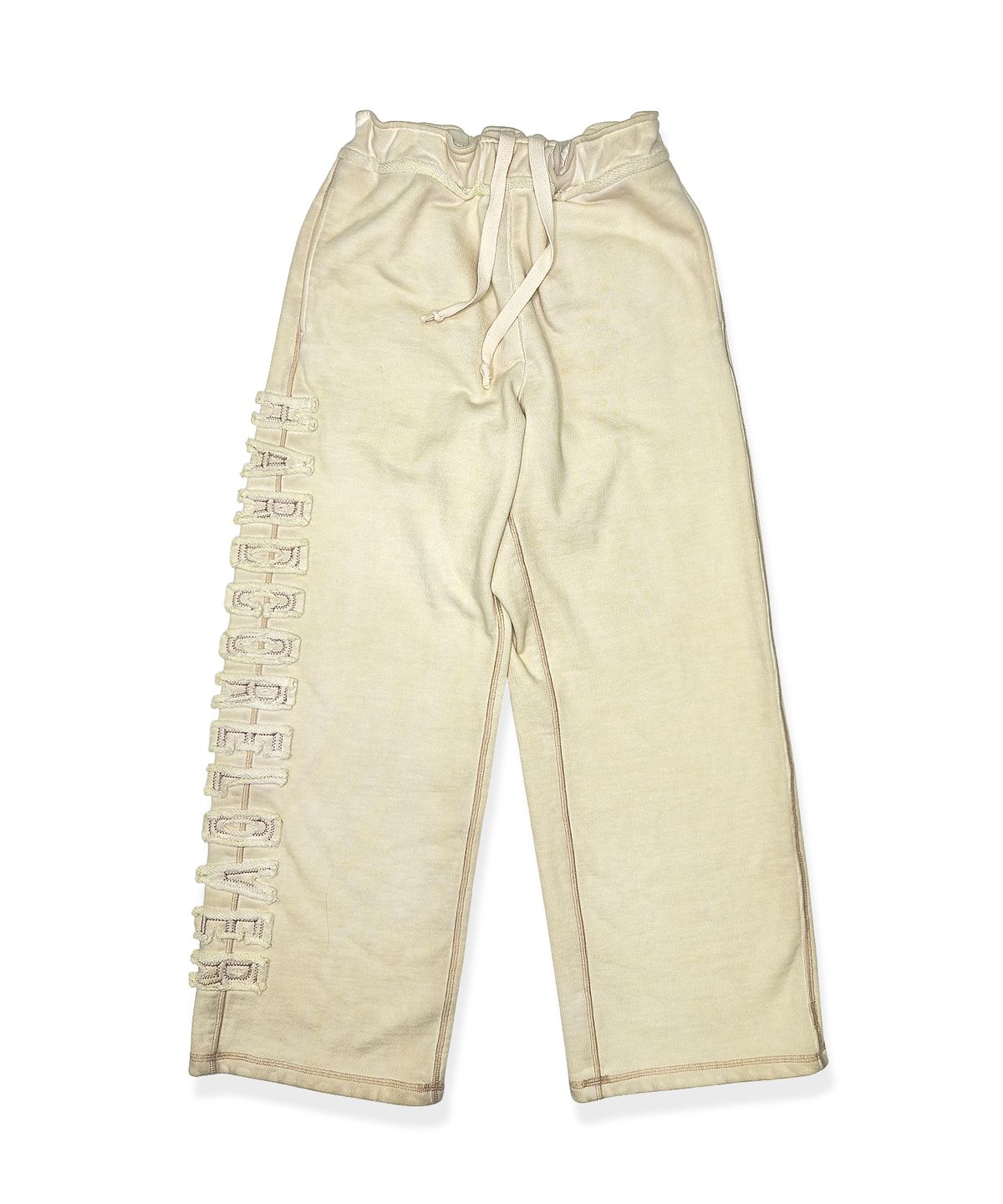 하드코어 러버(HARDCORE LOVER) Raw Heavy-fleece Pants OAT BEIGE