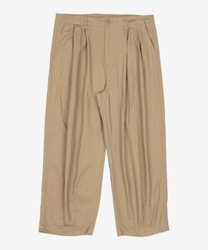 코튼 와이드 벌룬 팬츠 [베이지] 34