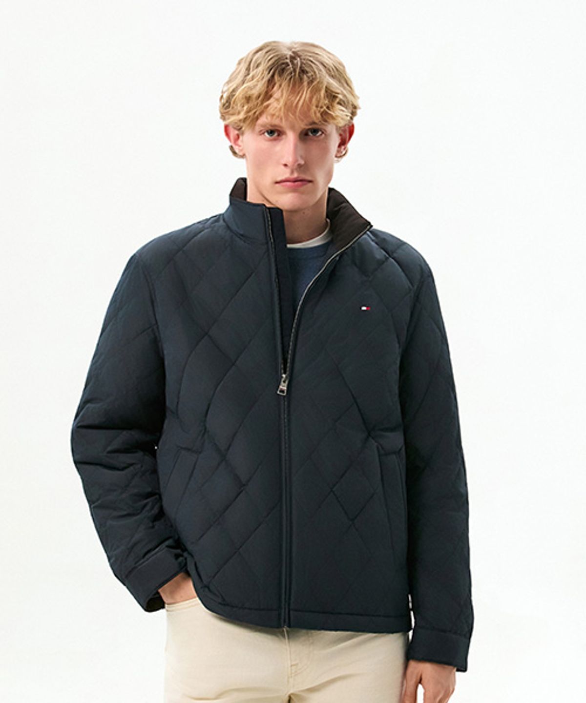 타미힐피거(TOMMY HILFIGER) 패디드 퀄팅 재킷 (T12G0WOT711ML1DW5)