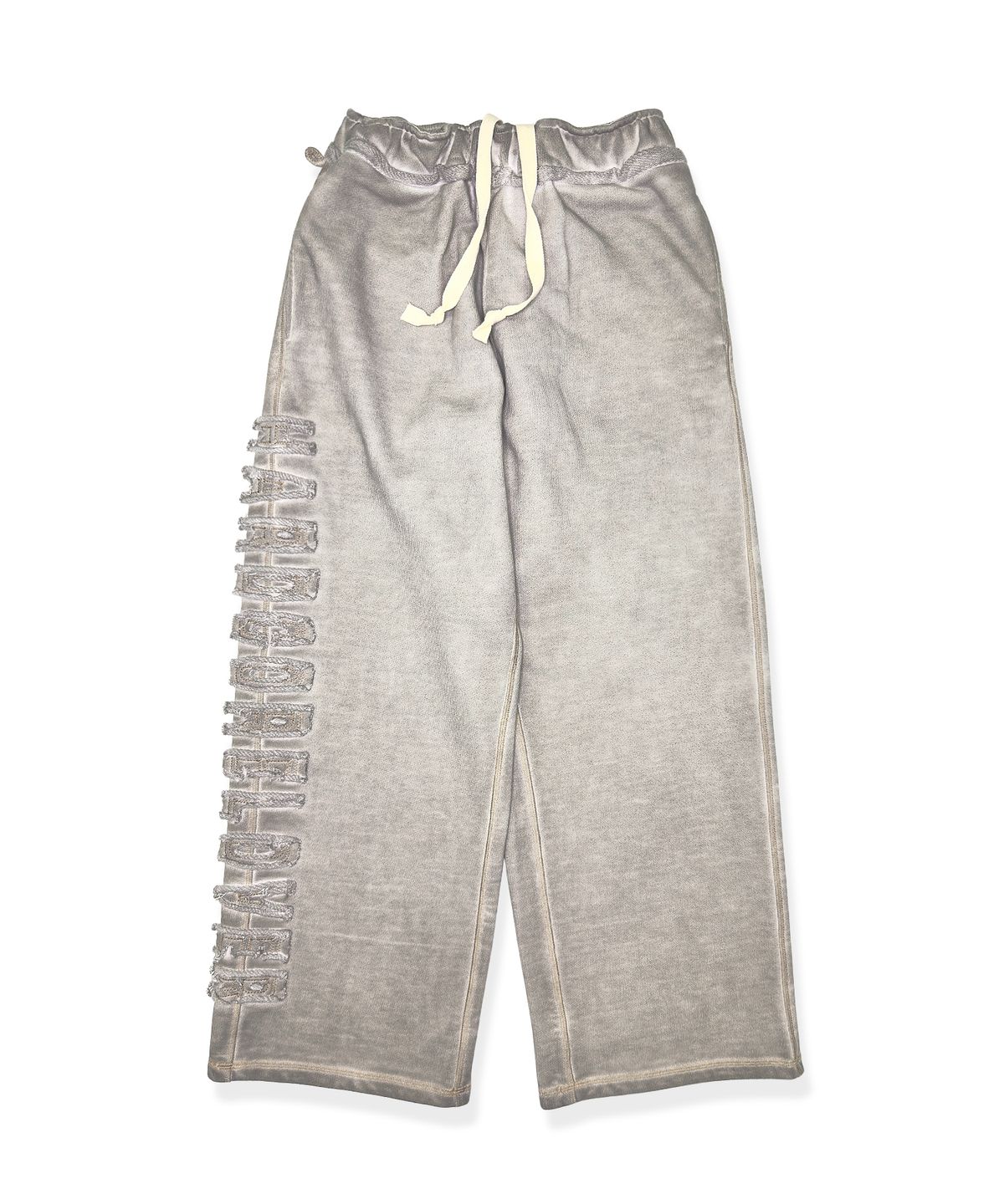 하드코어 러버(HARDCORE LOVER) Raw Heavy-fleece Pants GRAY