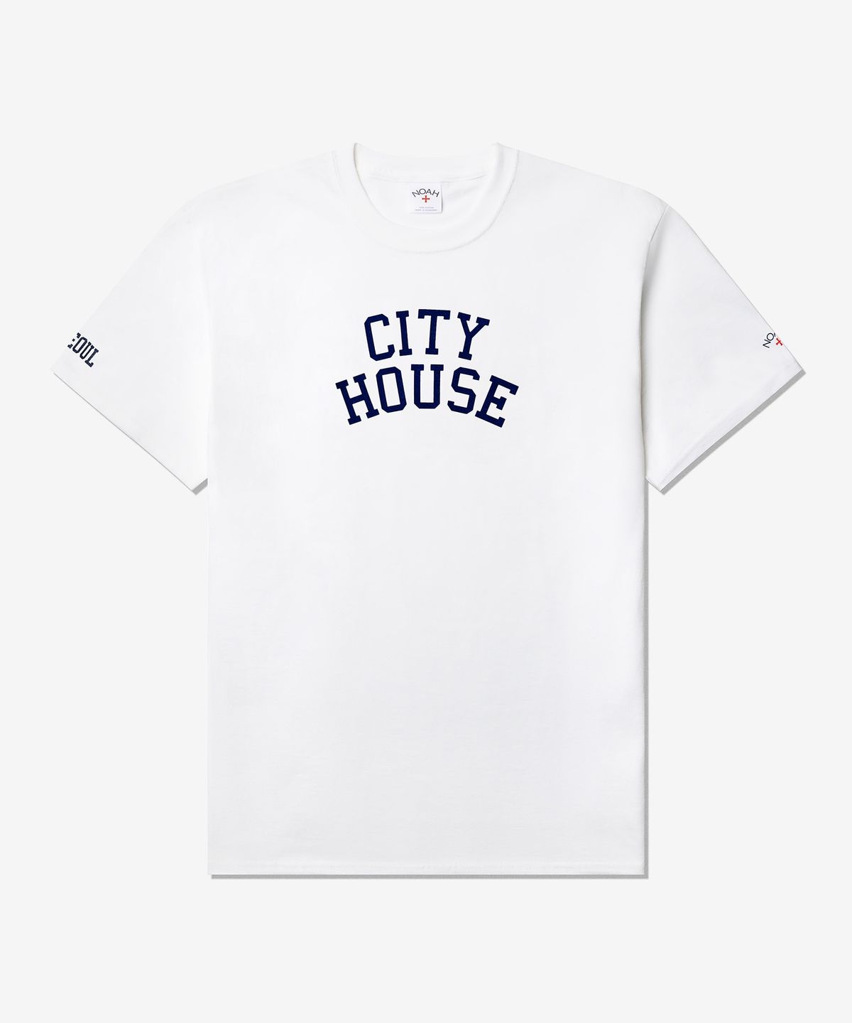 노아(NOAH) (U) 시티하우스 티 화이트 CITYHOUSE TEE WHITE