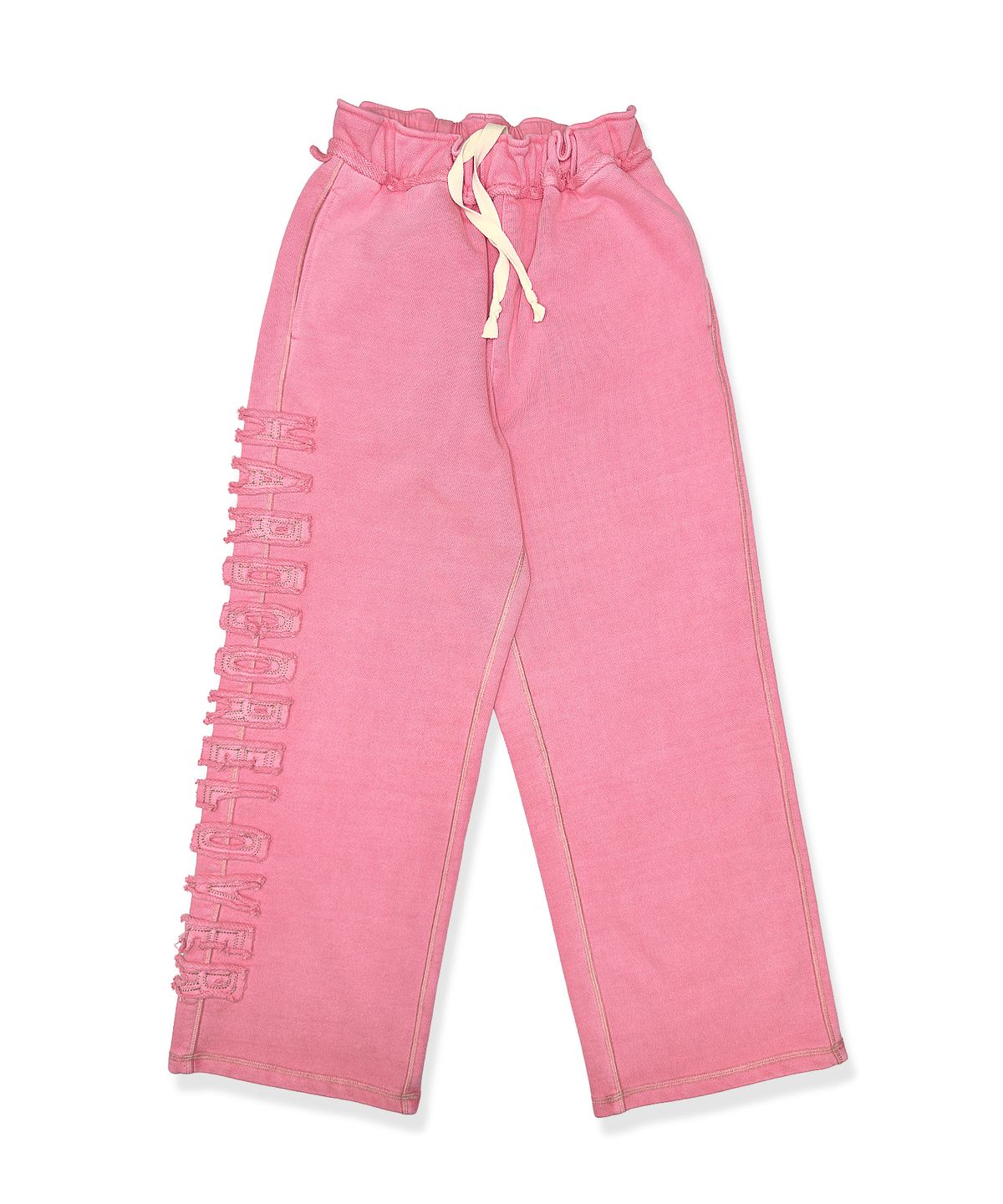 하드코어 러버(HARDCORE LOVER) Raw Heavy-fleece Pants PINK