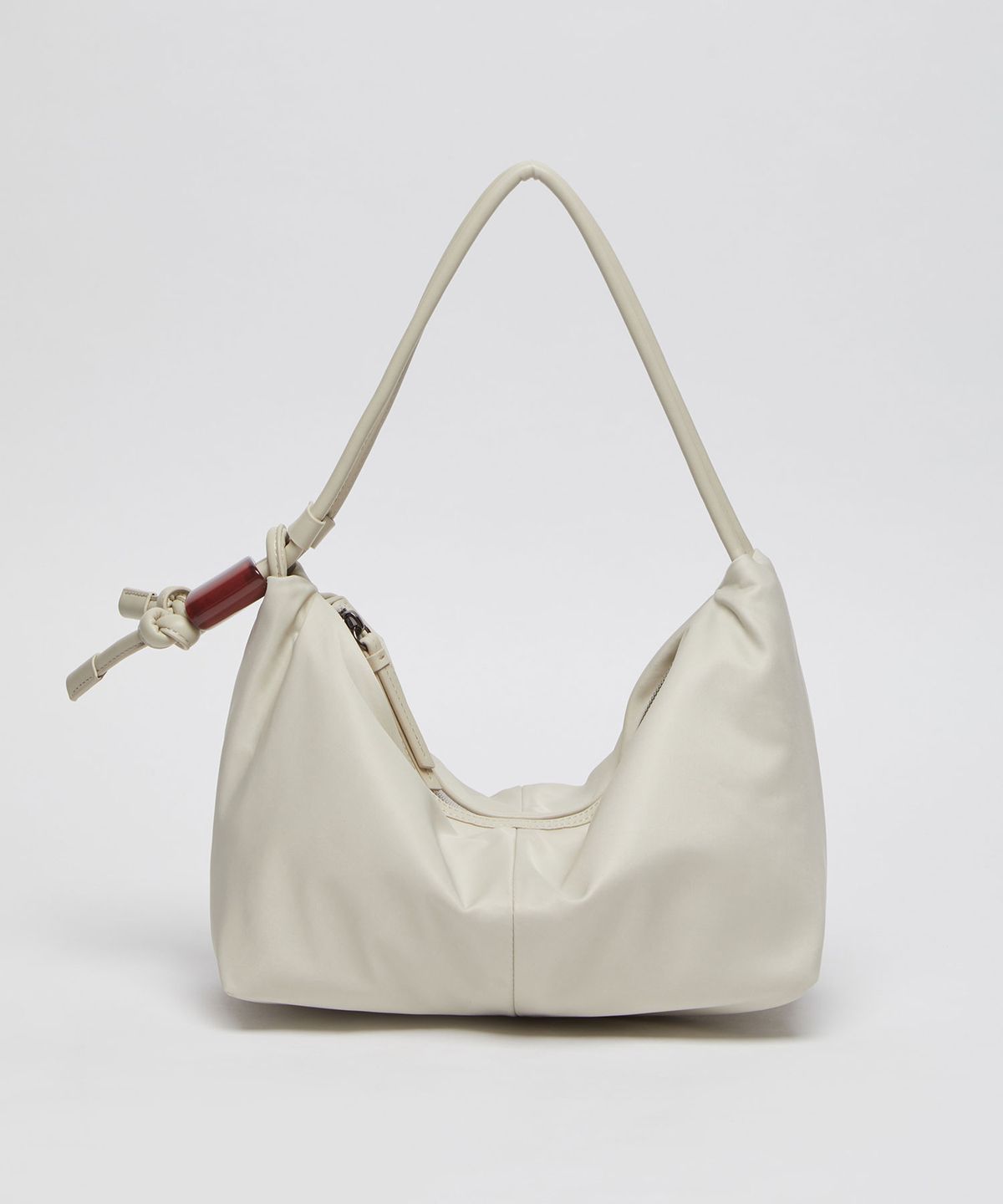 아카이브앱크(ARCHIVEPKE) Ridge shoulder bag(Nylon ivory)_OVBAX26105IVO