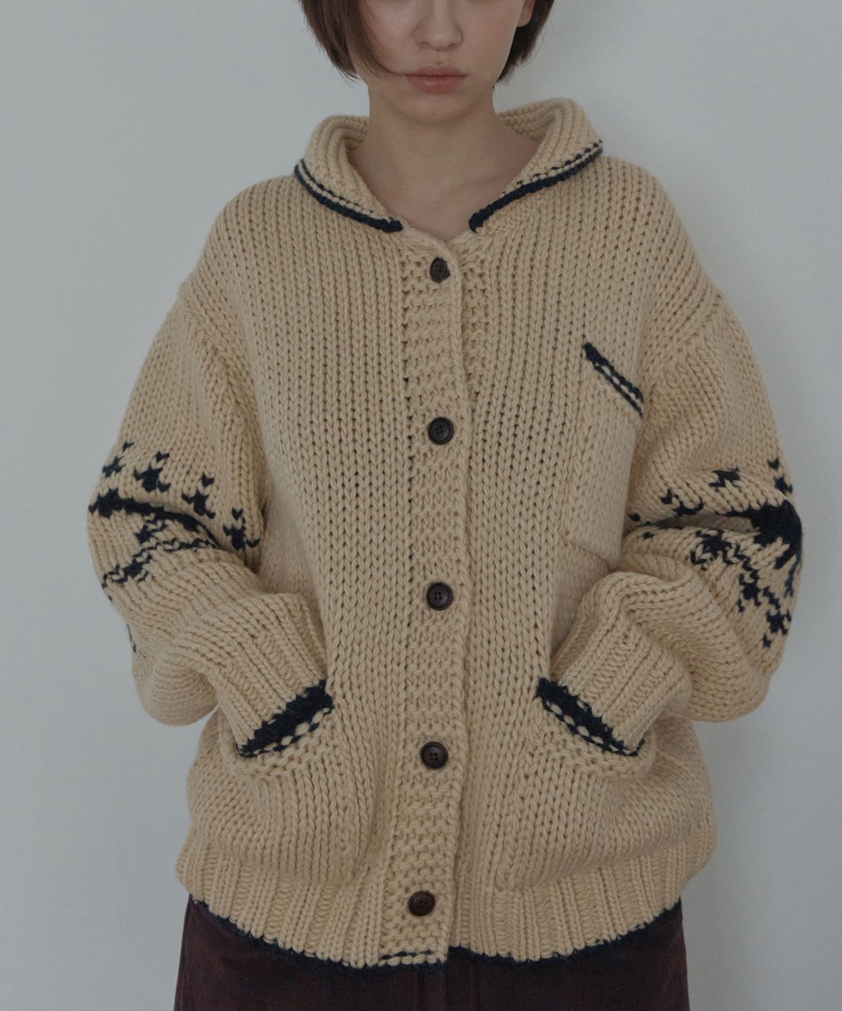 포에트서울(POETSEOUL) winter koichan cardigan_butter