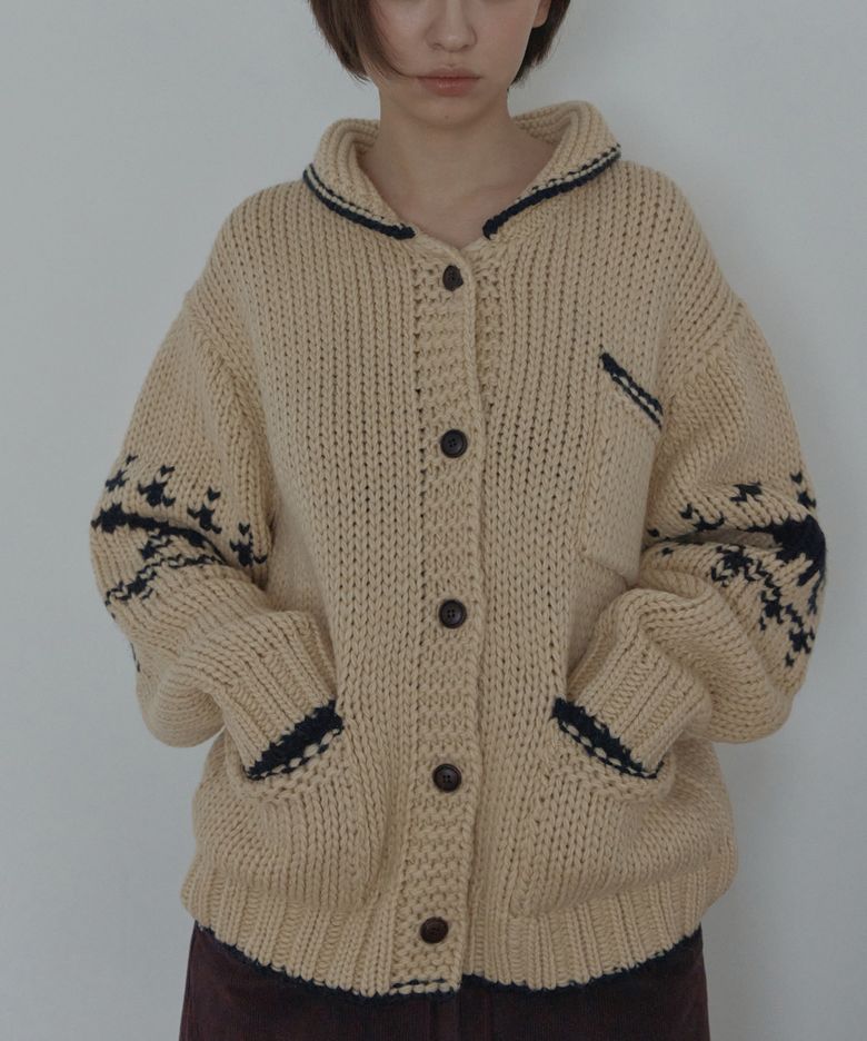 winter koichan cardigan_butter