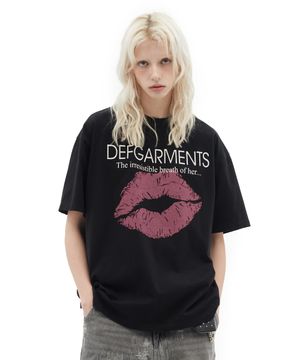 BIG LIP T-SHIRTS [BLACK]