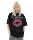 BIG LIP T-SHIRTS [BLACK]