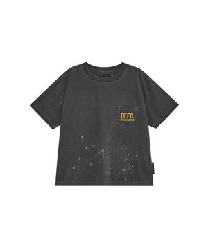 LOGO POCKET T-SHIRTS [CHARCOAL]