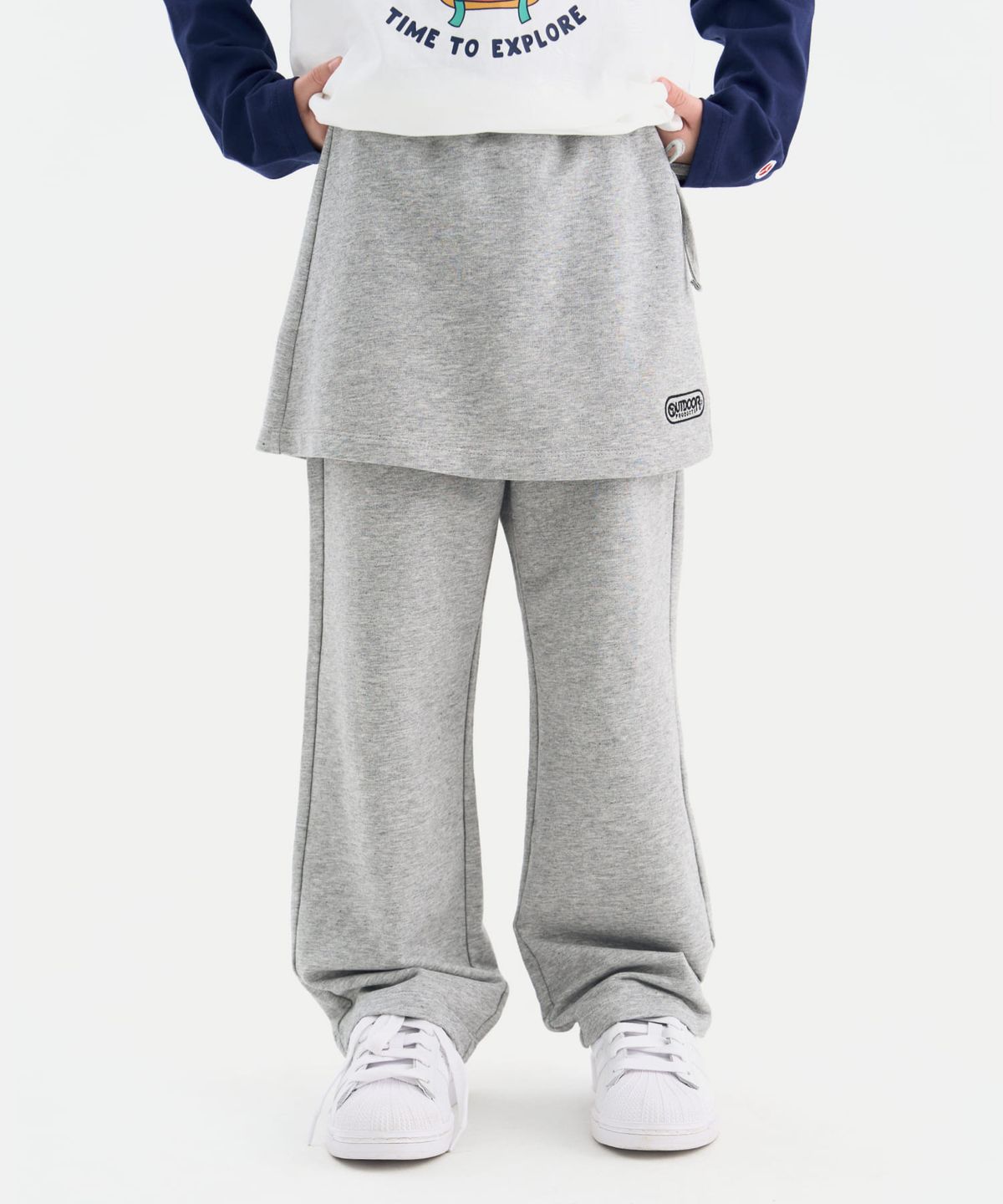아웃도어 프로덕츠 키즈(OUTDOOR PRODUCTS KIDS) 여아 스커트 팬츠 (멜란지) OD261BPT71_MLG