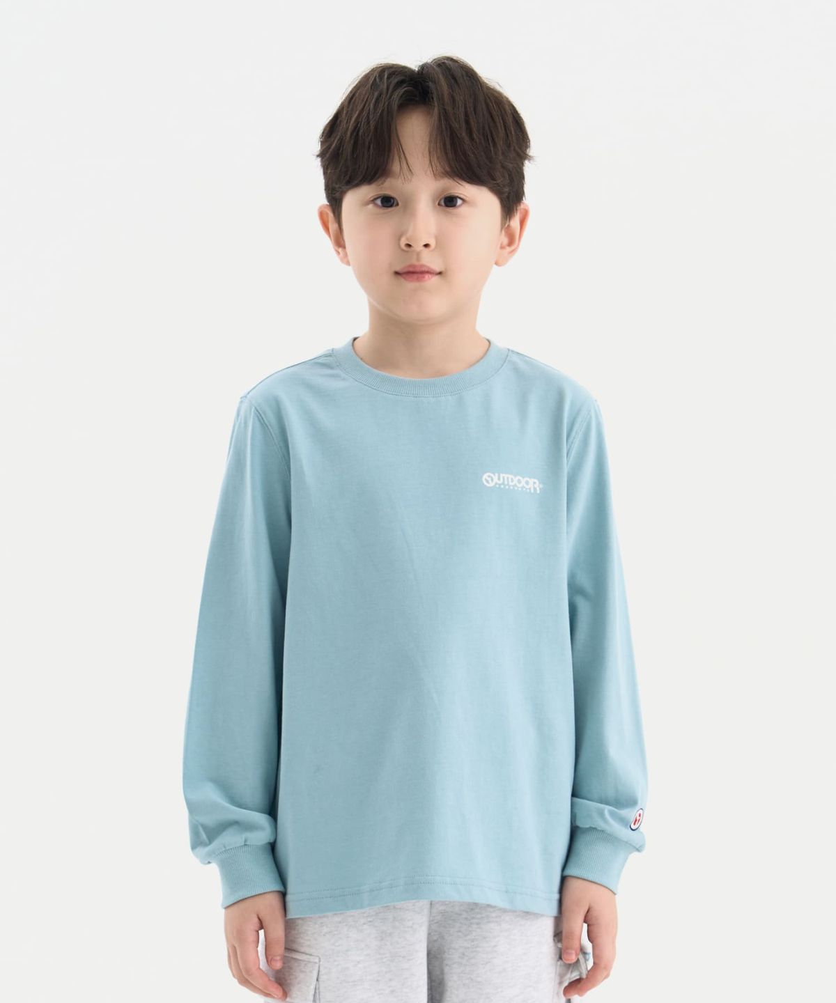 아웃도어 프로덕츠 키즈(OUTDOOR PRODUCTS KIDS) 아웃도어 백 그래픽 티셔츠 (민트) OD261ILS01_MIN