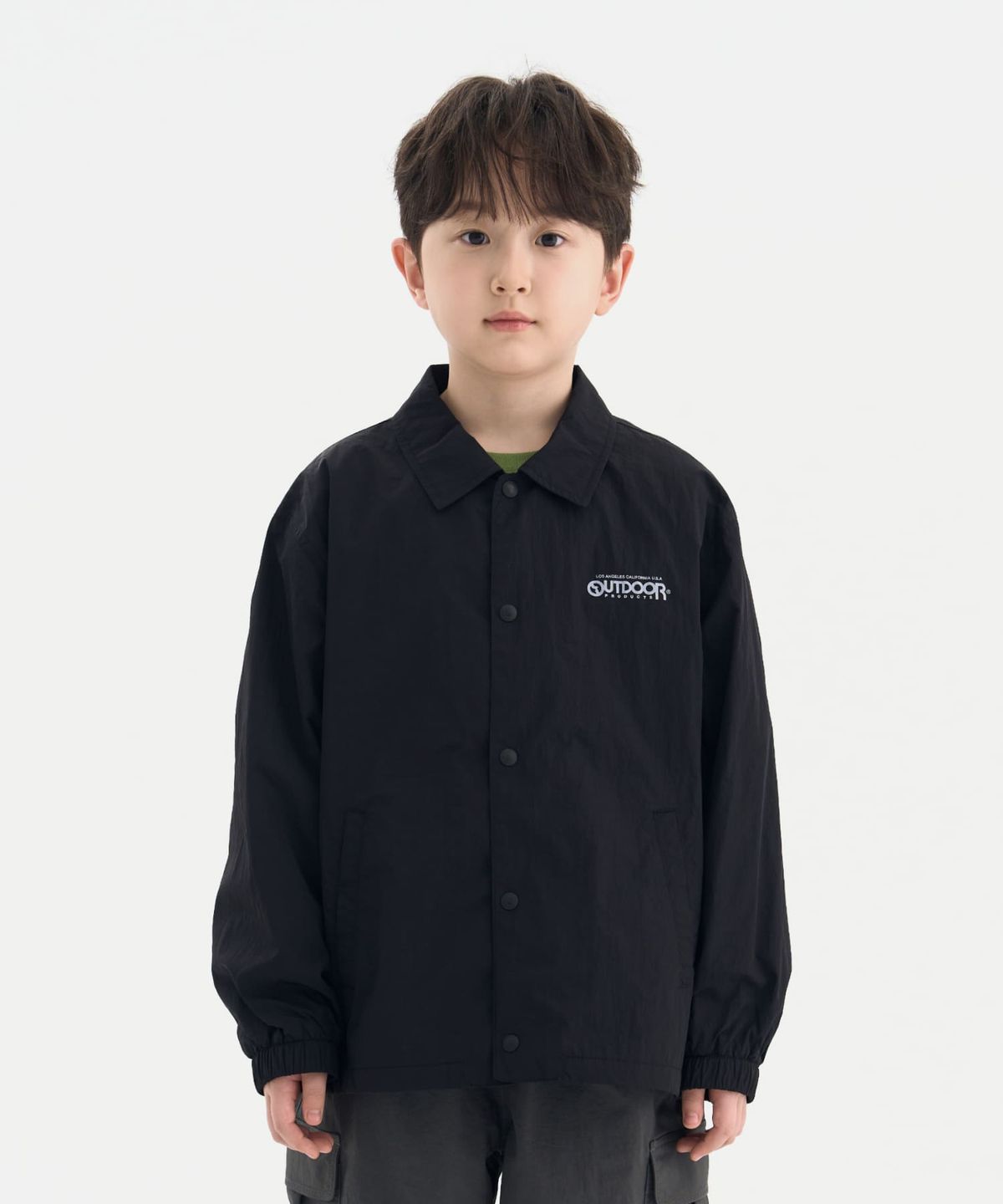 아웃도어 프로덕츠 키즈(OUTDOOR PRODUCTS KIDS) 코치 자켓 (블랙) OD261OJK02_BLK