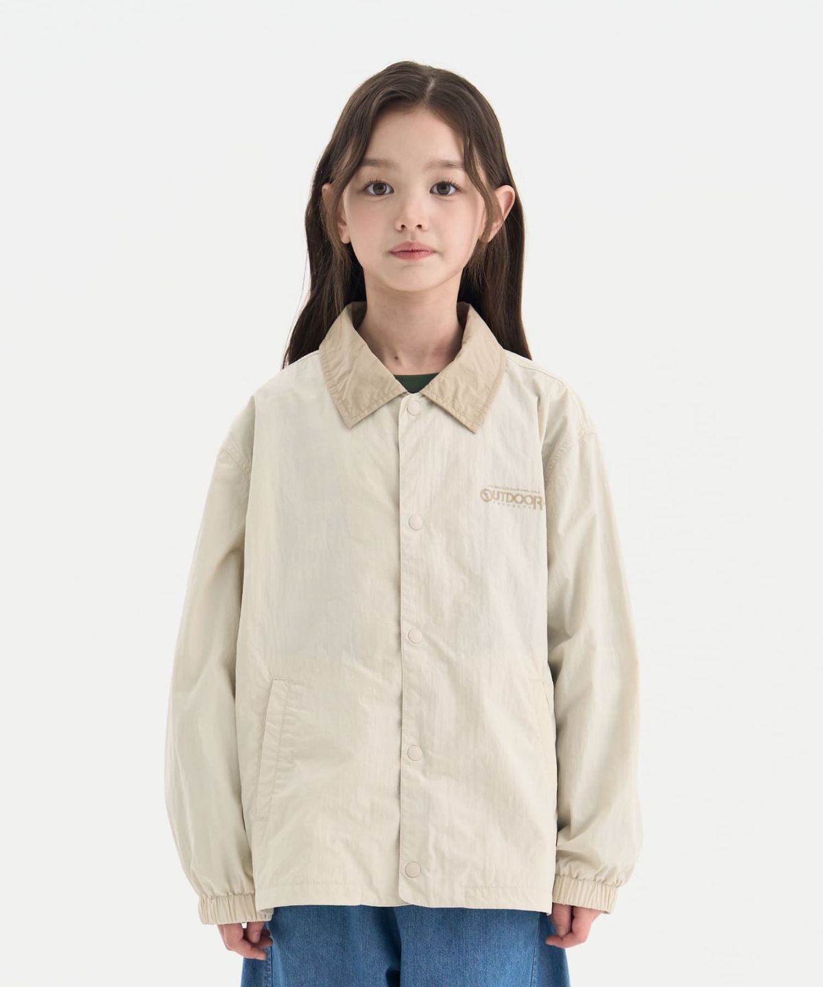 아웃도어 프로덕츠 키즈(OUTDOOR PRODUCTS KIDS) 코치 자켓 (아이보리) OD261OJK02_IVY