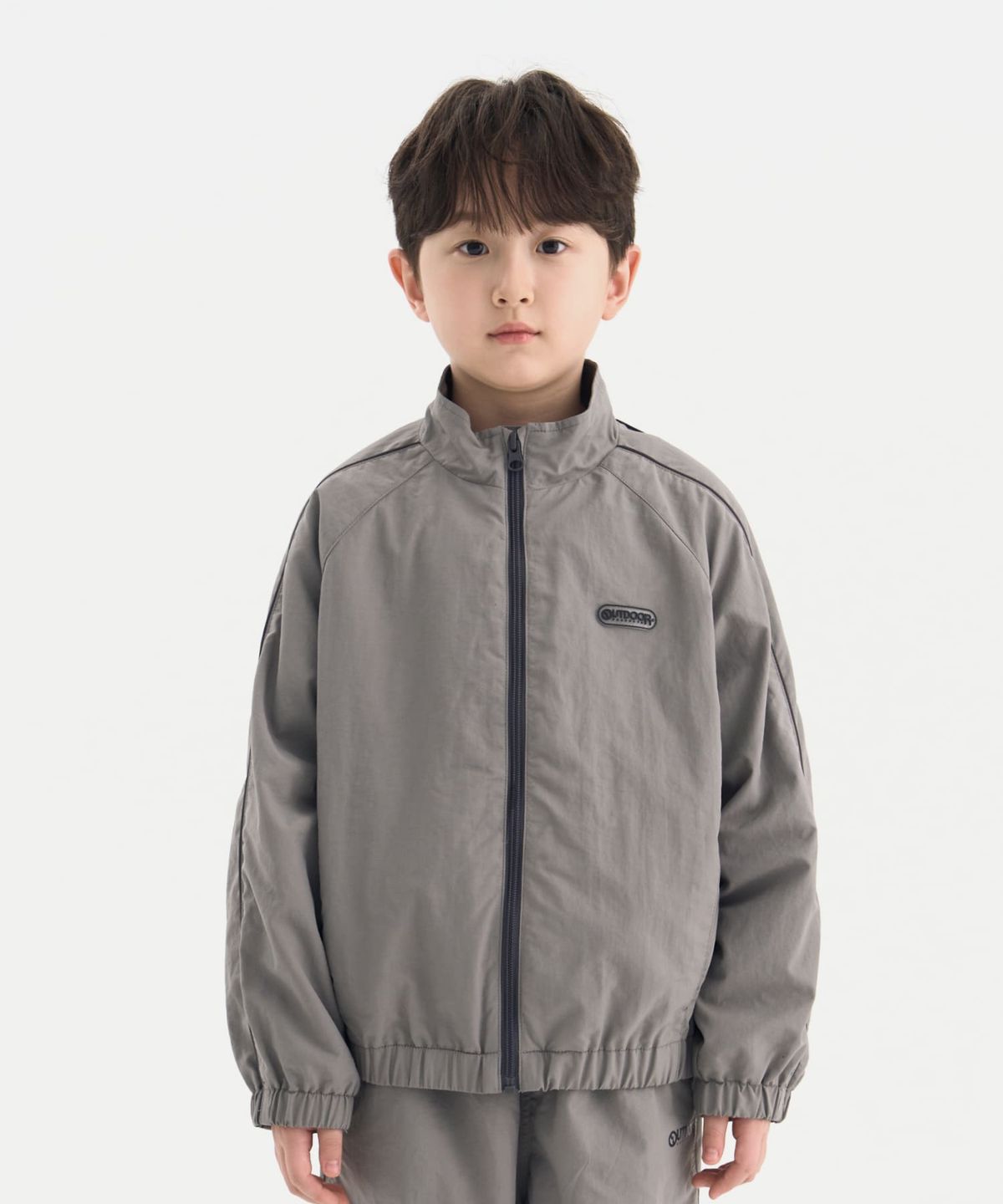 아웃도어 프로덕츠 키즈(OUTDOOR PRODUCTS KIDS) 트랙 자켓 (그레이) OD261OJK03_GRY