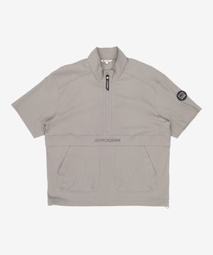 이지 하이넥 아노락 SS 그레이 XL