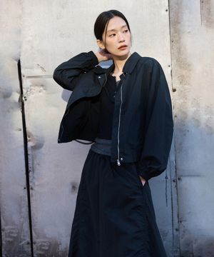 나일론 스탠카라 점퍼_MIWJJG41PG