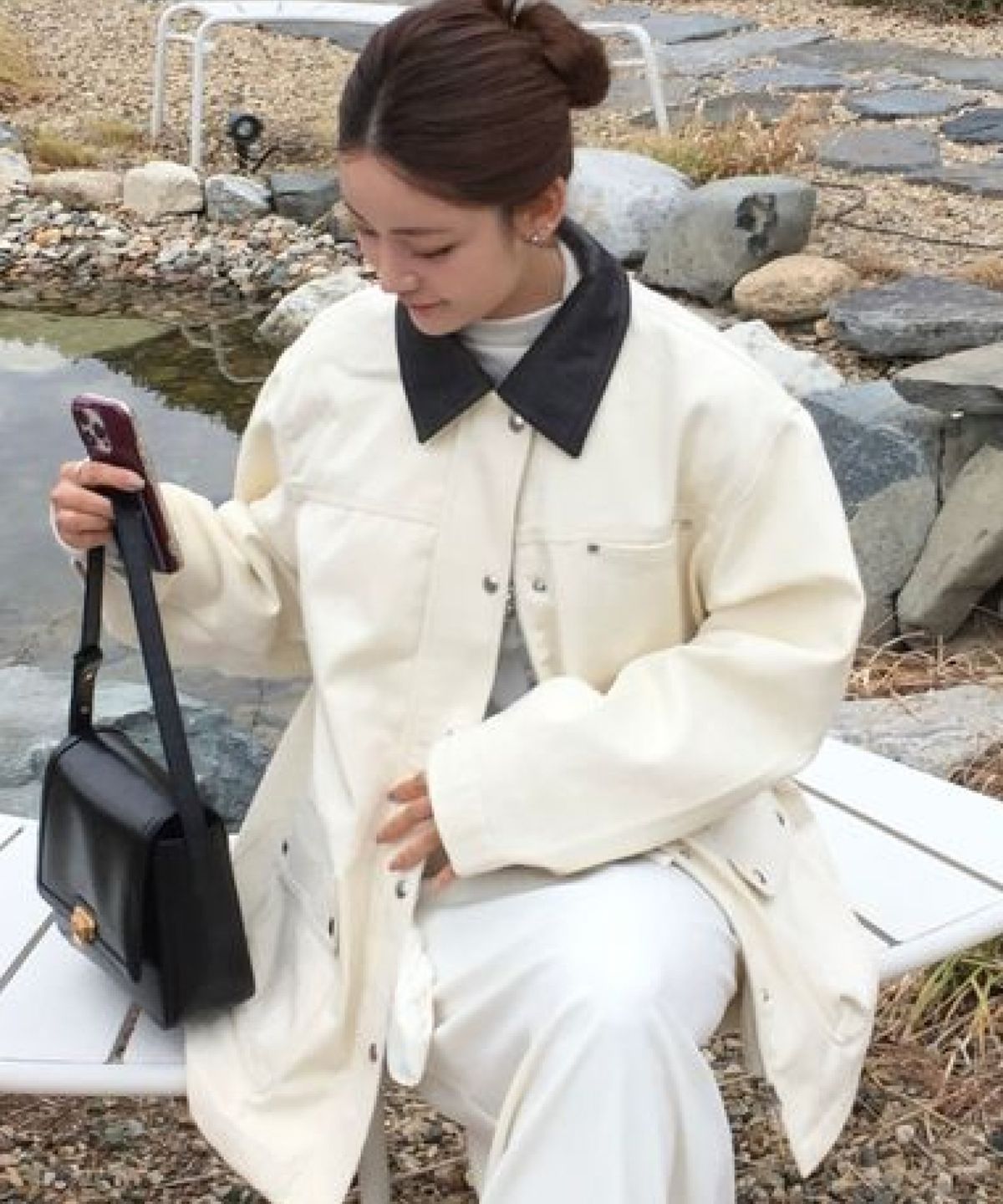 미쏘(MIXXO) 스트링 워크자켓_MIWJKG32PC