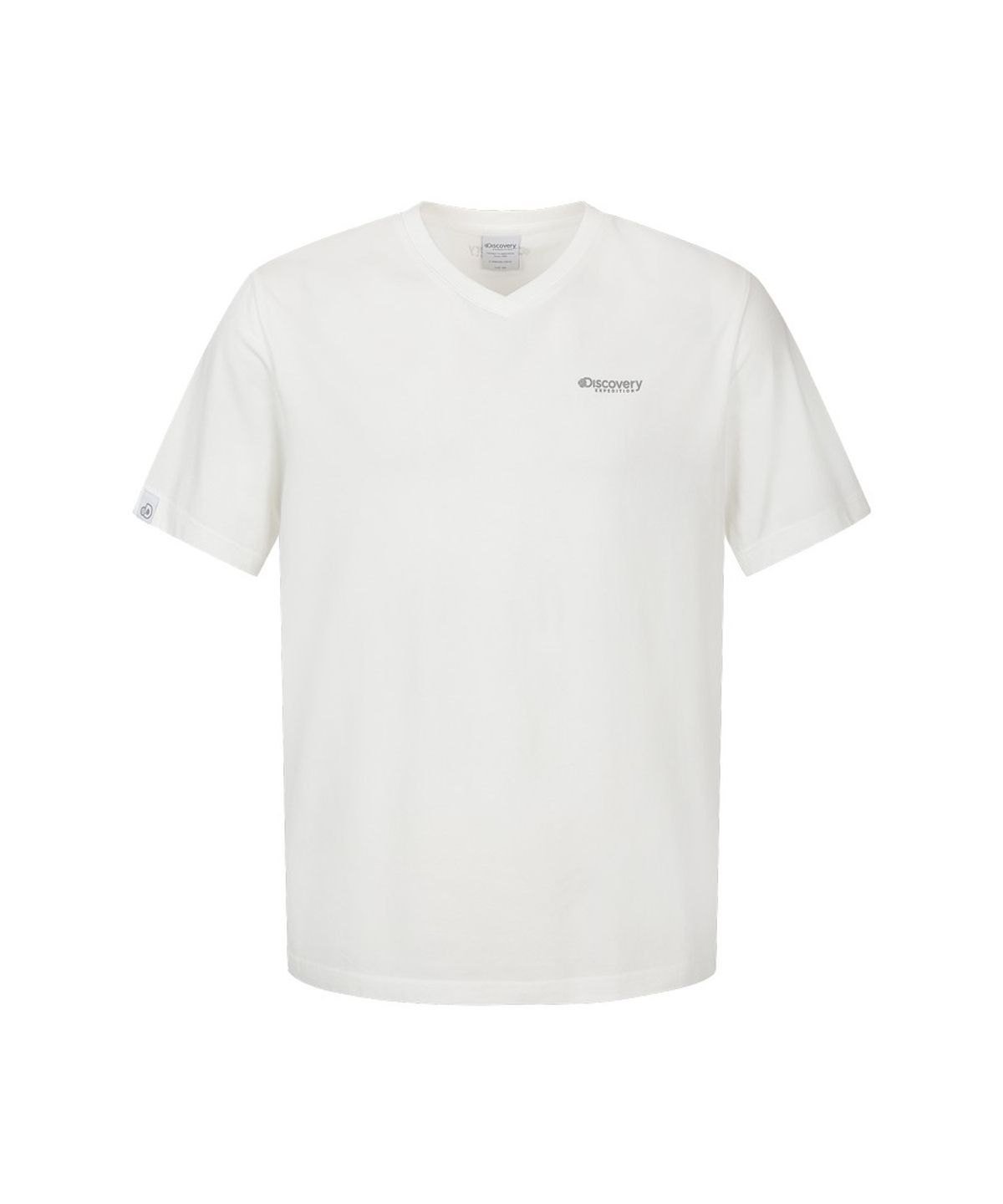 디스커버리 익스페디션(DISCOVERY EXPEDITION) 유니 프레시벤트 브이넥 반팔티셔츠 (WHITE)