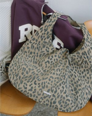 LEOPARD SHOULDER BAG(BROWN)