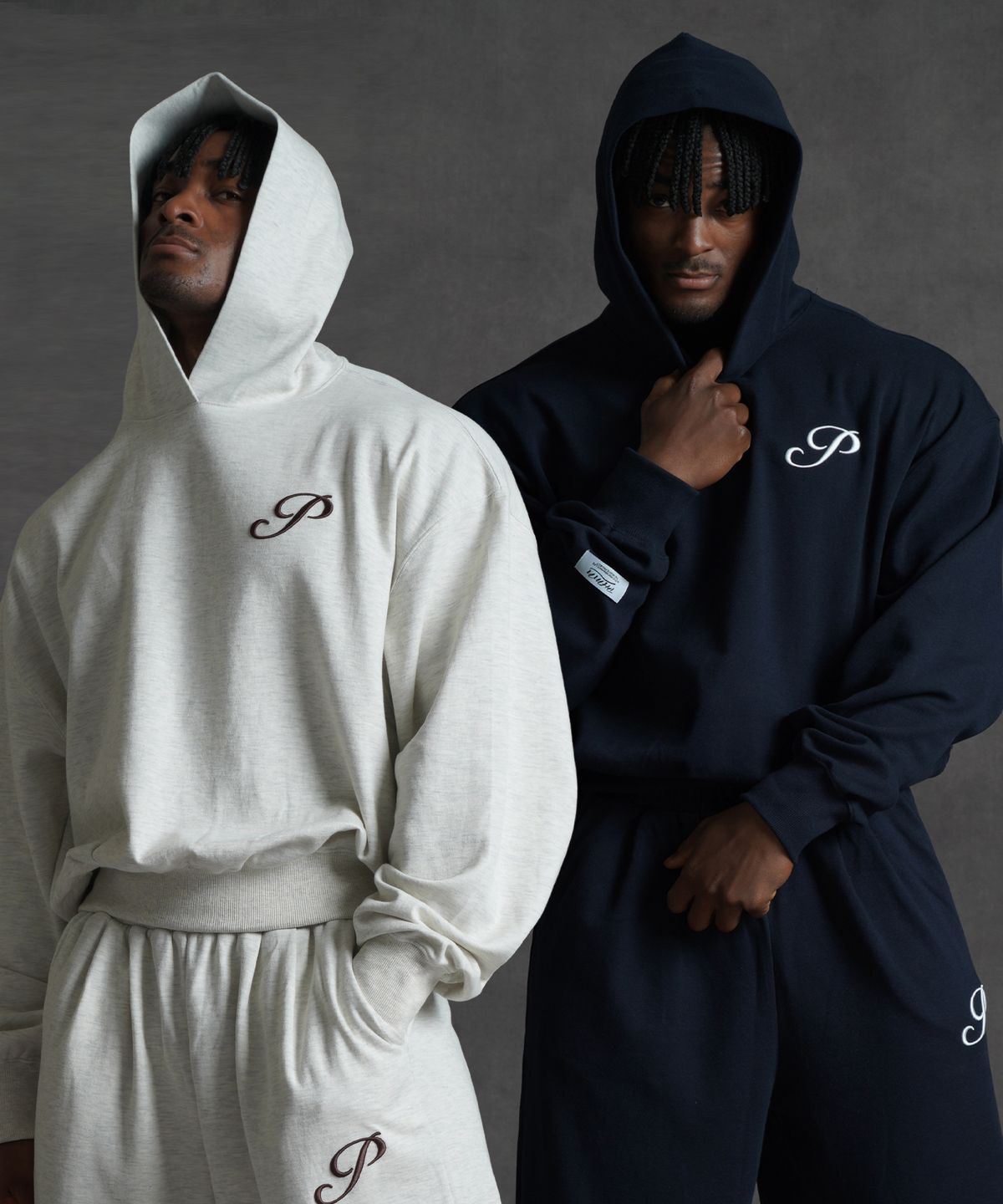 페르메논(PHERMENON) [2PACK] 오버핏 크롭 스웨트 후드 티셔츠 (3COLOR)