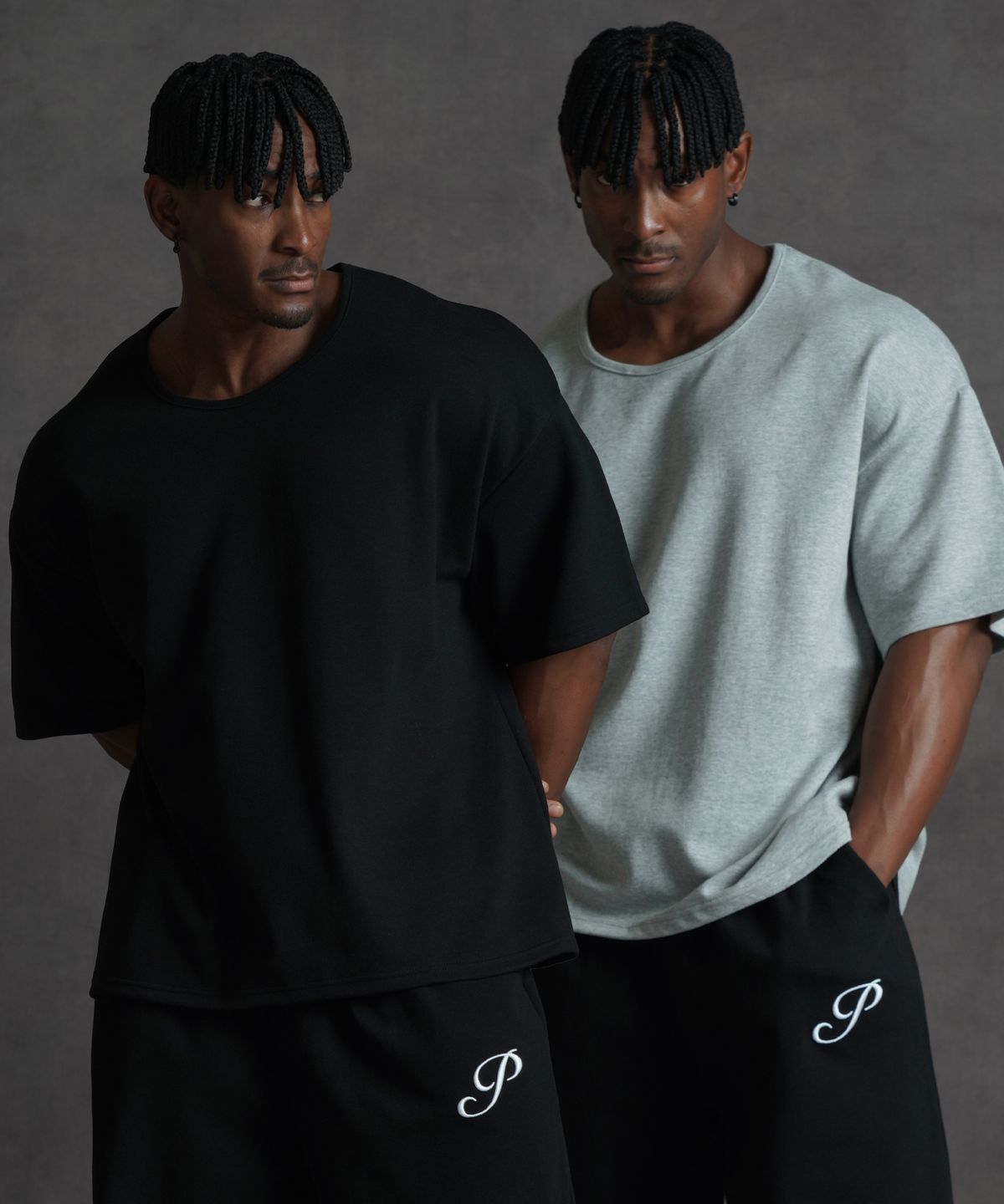 페르메논(PHERMENON) [2PACK] 오버핏 U넥 무지 반팔 티셔츠 (3COLOR)