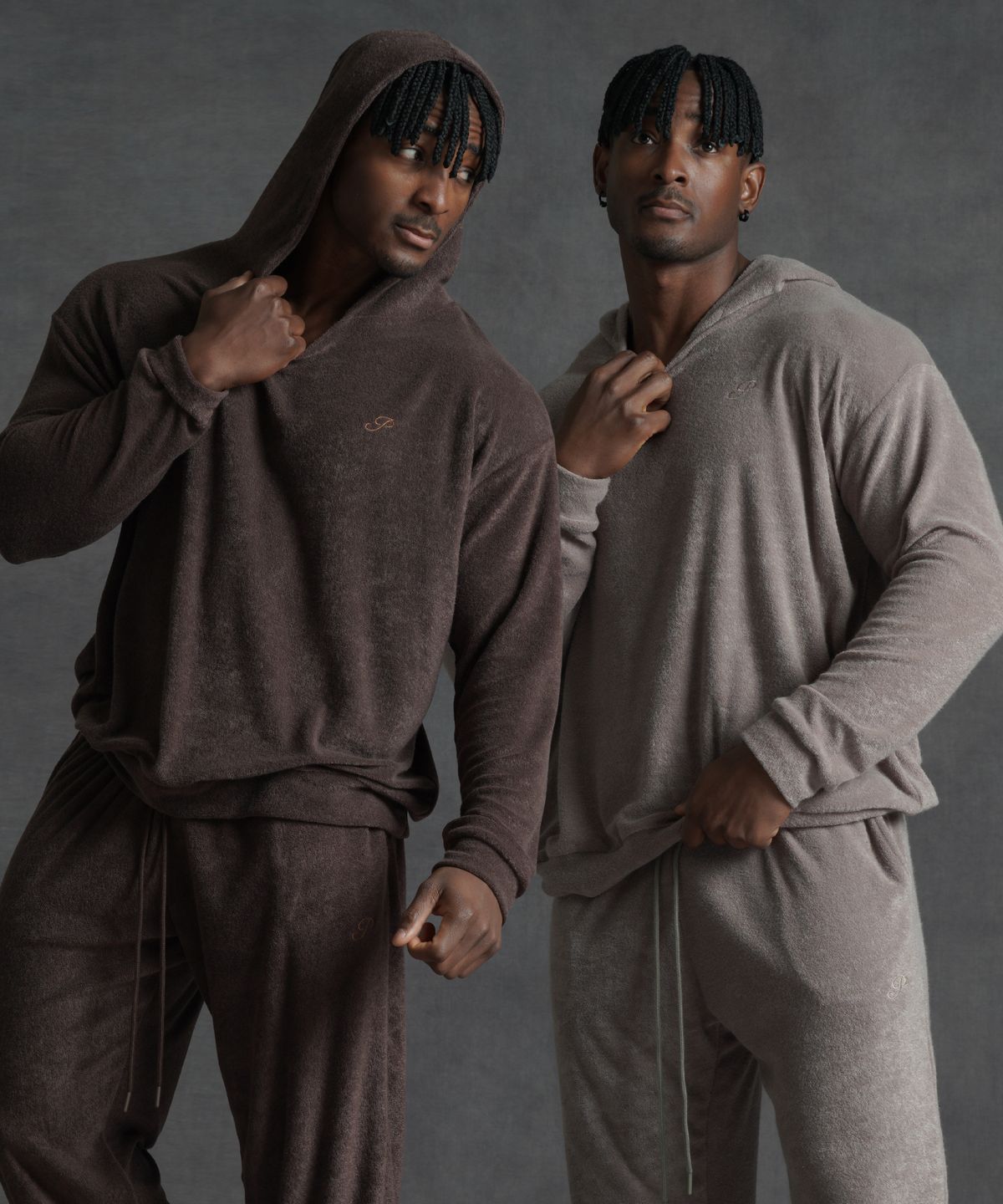 페르메논(PHERMENON) [2PACK] 스탠다드 테리 후드 티셔츠 (4COLOR)