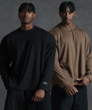 [2PACK] 루즈핏 골지 롱 슬리브 (3COLOR)