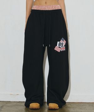 rd check pants (black)