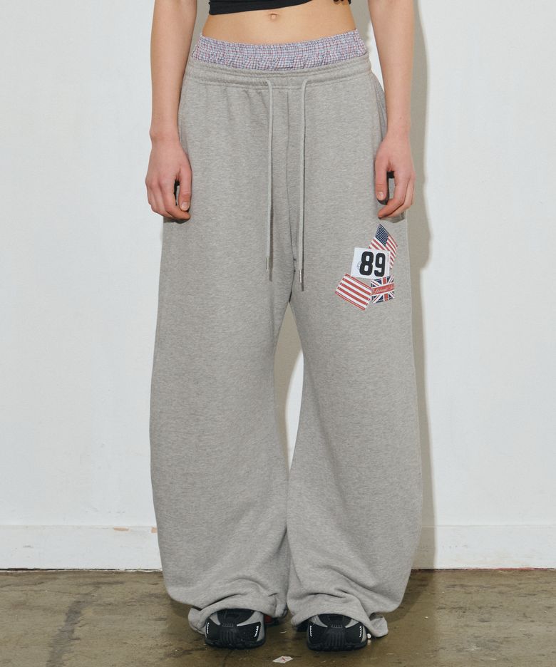 rd check pants (grey)