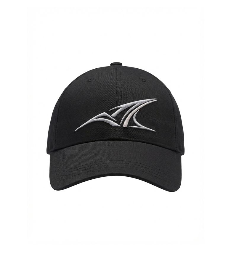 LUX big logo ballcap_BLACK