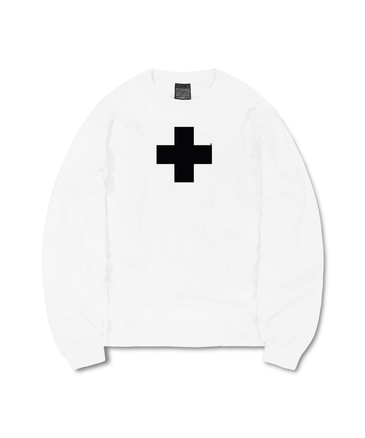 더트(DURT) PLUS LONG SLEEVE TEE (WHITE)