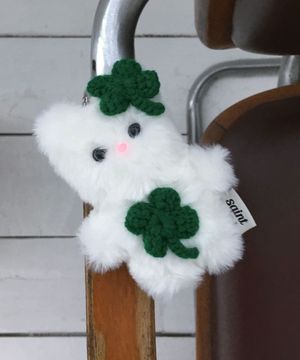 네잎클로버 행운 냥이 키링