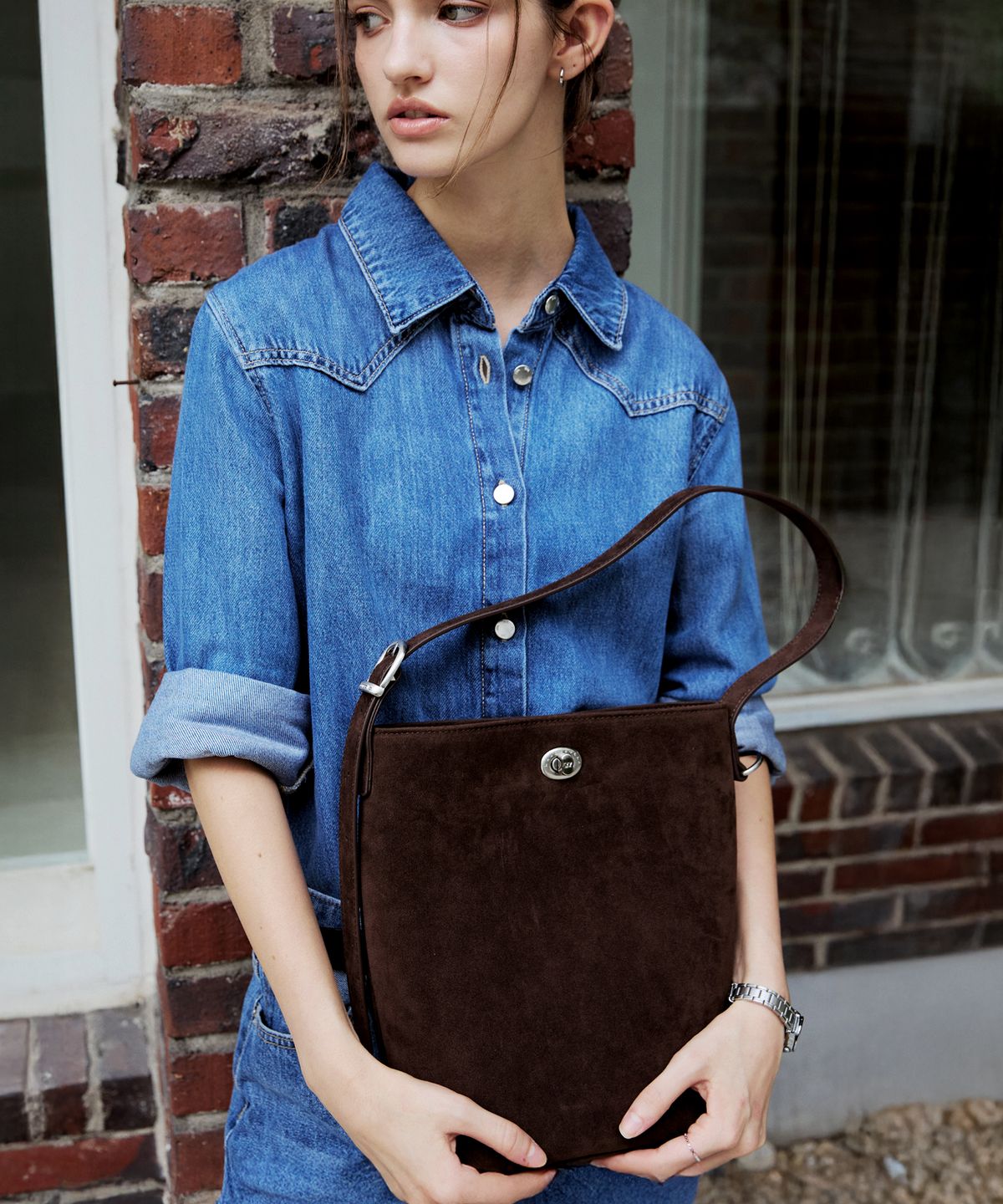 마덴롤즈(MADENROLLS) Melora Bag Chocolate