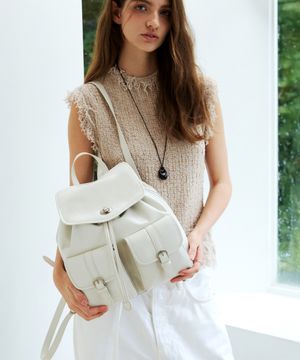 Vina Backpack Ivory