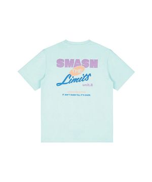 스매시 리밋 프린트 티셔츠-민트