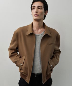 시에나 블루종 크롭 자켓 [CAMEL BROWN]