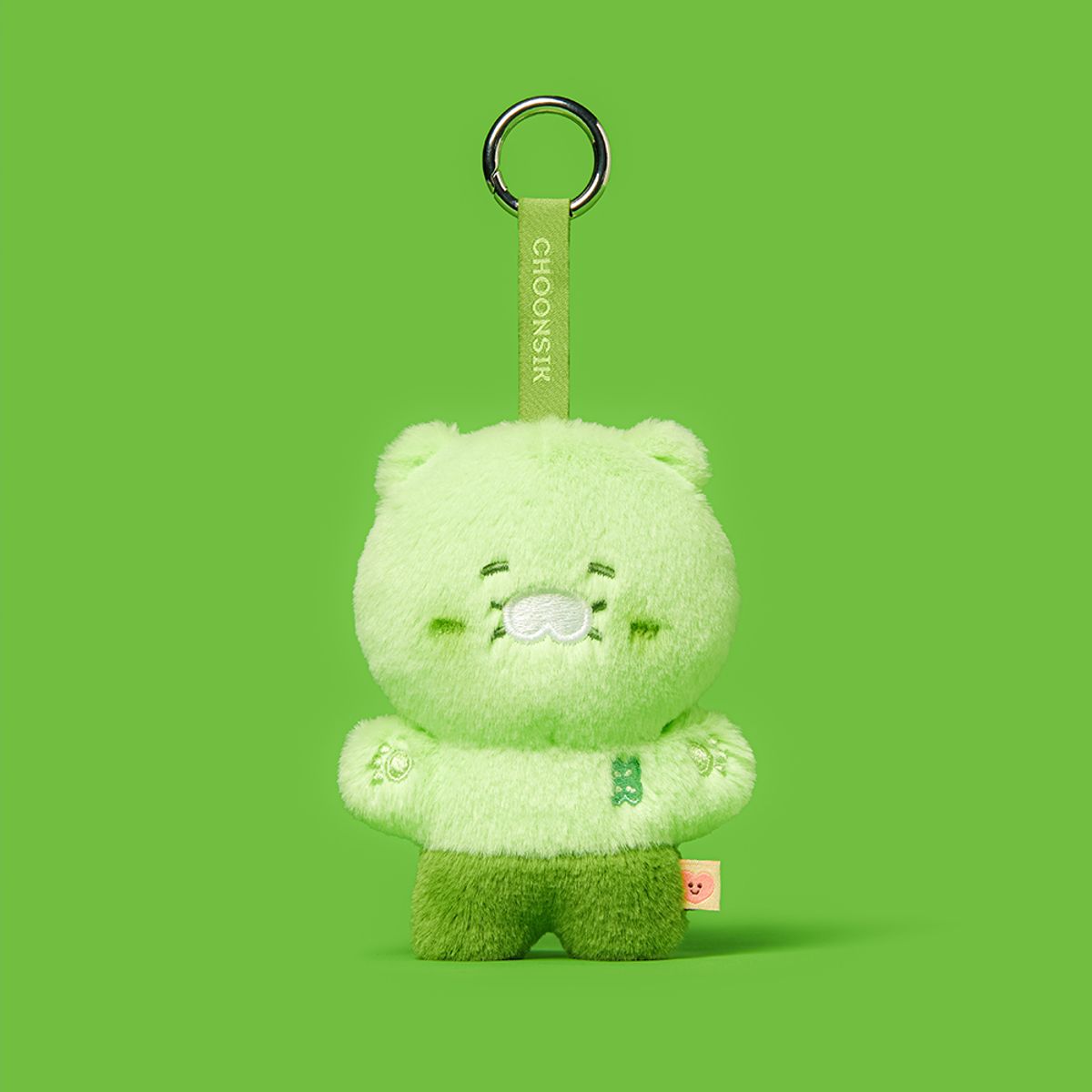 카카오프렌즈(KAKAO FRIENDS) 감정춘 평온 연두 키링인형_춘식이