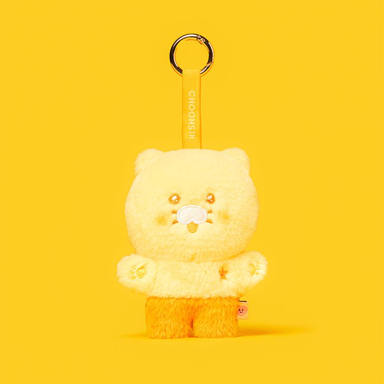 감정춘 기쁨 노랑 키링인형_춘식이