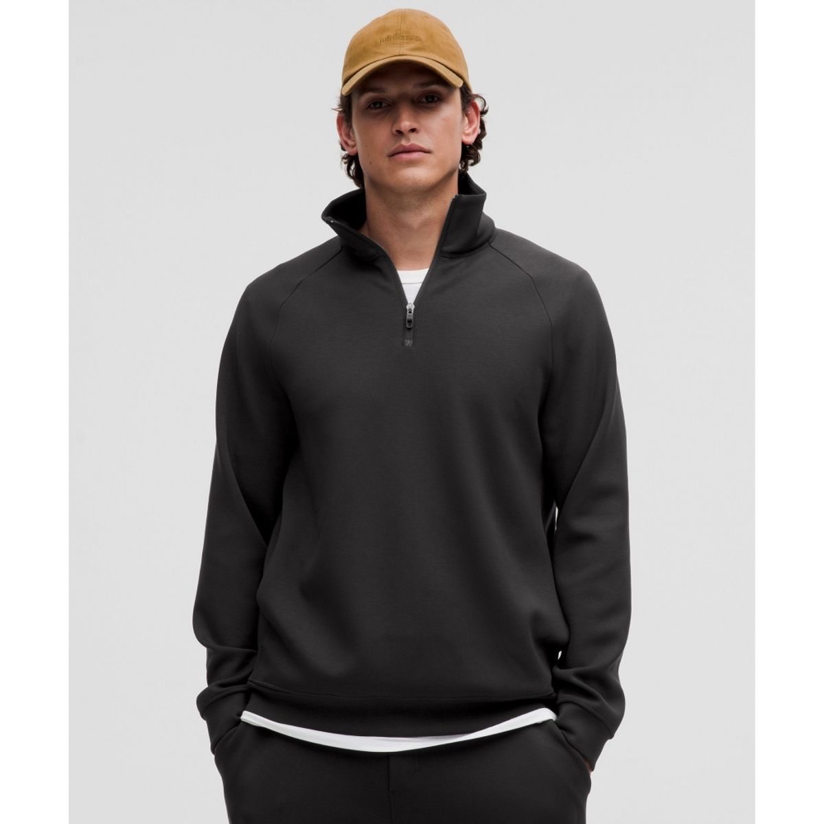 룰루레몬(LULULEMON) 스무드 스페이서 쿼터집  BLK