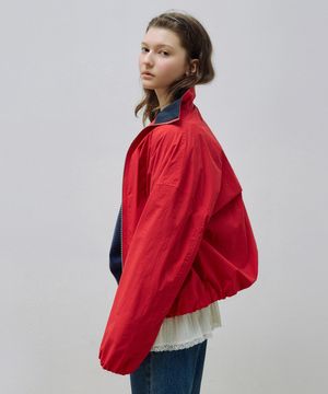 레이지 나일론 자켓_True Red