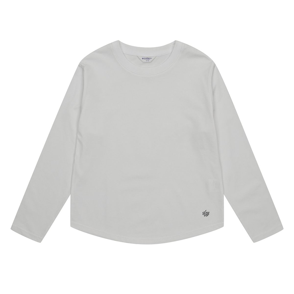 에꼴리에(ECOLIER) 기본핏싱글라운드티(26AB452)