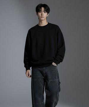 Compose 맨투맨 (MVLS001) 블랙