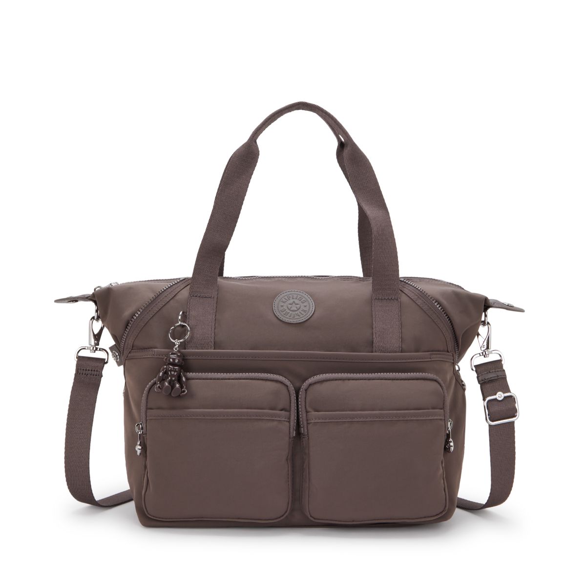 키플링(KIPLING) 토트백 뉴 아트 듀오 포켓 Boho Cedar
