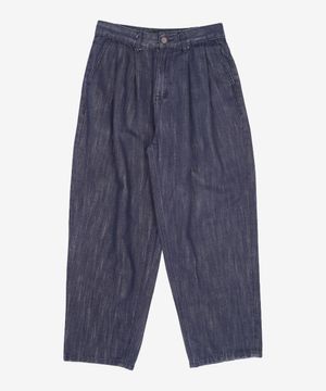 #0280 mer two tuck wide indigo blue 44