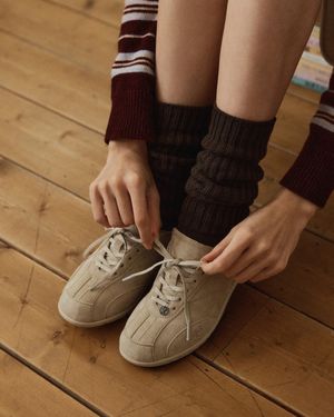 로마리 스웨이드 스니커즈 FLOTGA1W74