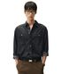 Relax Work Denim Shirts DCSH014Black